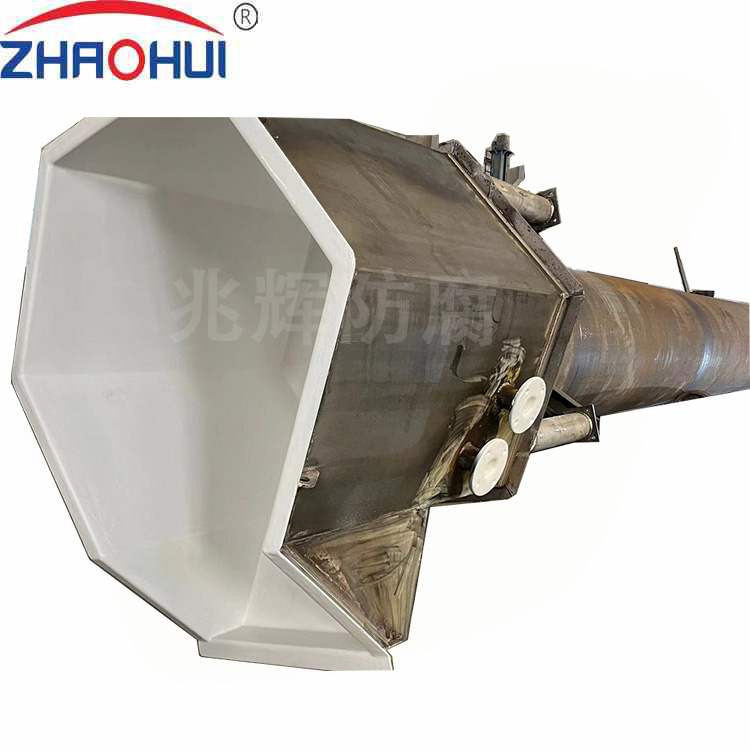 鋼襯塑異形儲罐 滾塑PE內襯