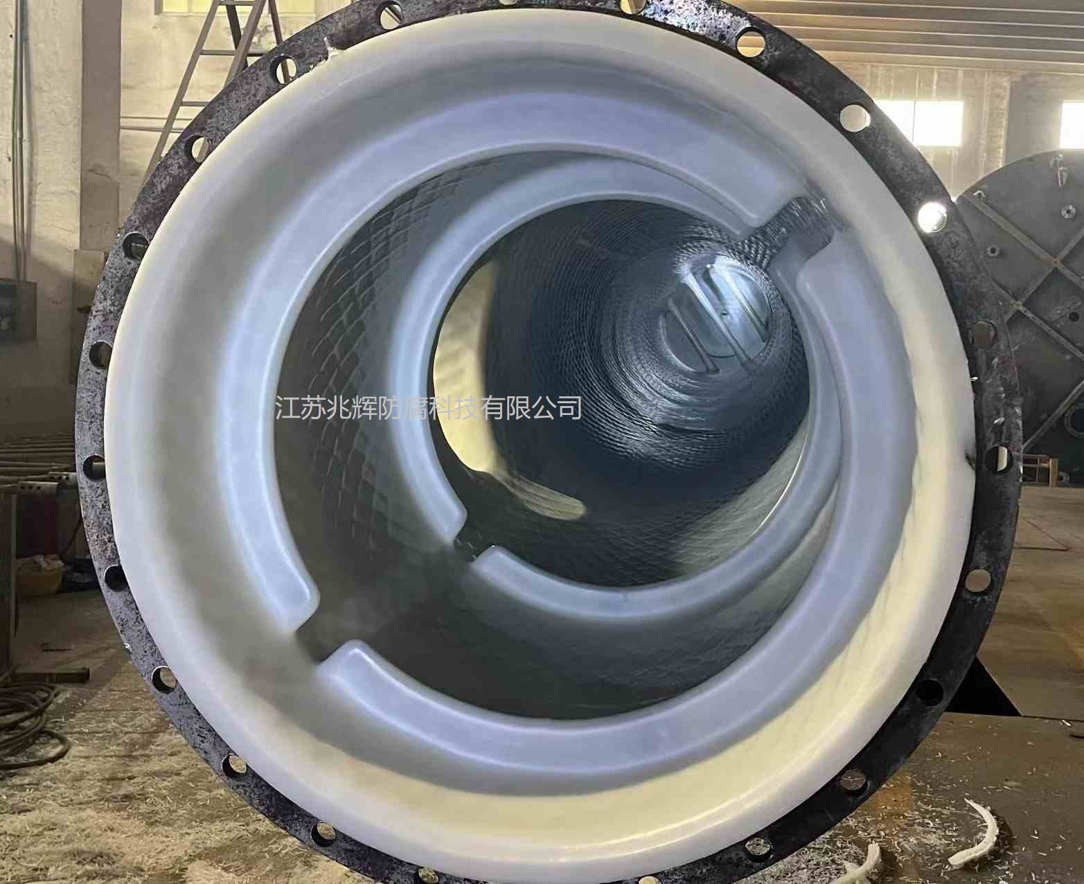 鋼襯塑塔器 襯PE塔節(jié)